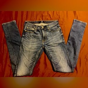 Hollister Mens Skinny Stacked Jeans 32x36